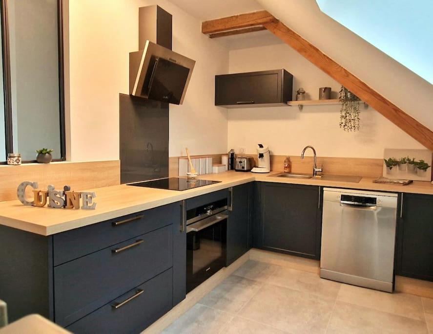 Appartement Charmant Et Spacieux Осер Экстерьер фото